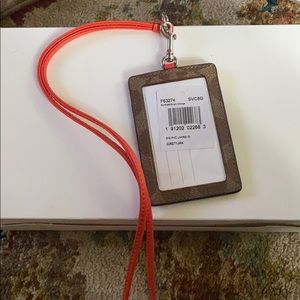 Coach ID Lanyard